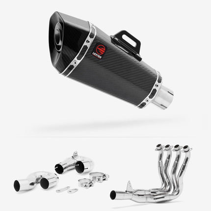 Lextek Carbon Fibre XP8C 210mm Exhaust System for Honda CBR1000RR Fireblade (14-16)