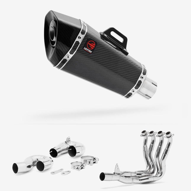 Lextek Carbon Fibre XP8C 210mm Exhaust System for Honda CBR1000RR Fireblade (14-16)