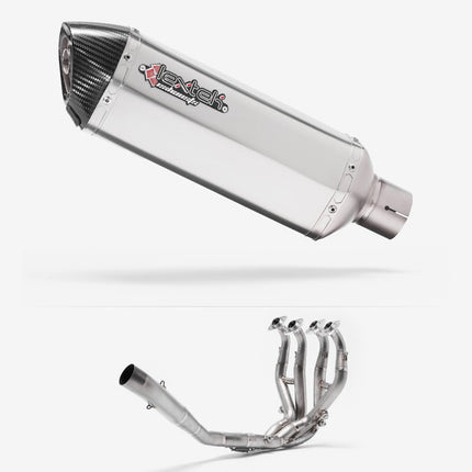 Lextek Titanium ST2 Exhaust System 300mm for Kawasaki ZX-6R Ninja (09-20)