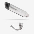Lextek ST4 Titanium Exhaust System 350mm for Kawasaki ZX-6R Ninja (13-20)