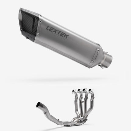 Lextek Titanium ST3 300mm Exhaust System for Kawasaki ZX-10R Ninja (11-19)