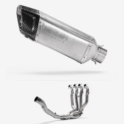 Lextek Titanium ST5 250mm Exhaust System for Kawasaki ZX-10R Ninja (11-19)