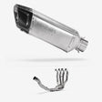 Lextek ST5 Titanium Exhaust System 250mm for Kawasaki ZX-10R Ninja (10-19)