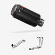 Lextek Stainless Steel CP8C Full Exhaust System 150mm High Level for Yamaha MT-09 (21-24)