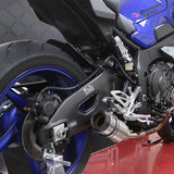 Lextek Matt Stainless Steel CP1 Exhaust 150mm with De-Cat Link Pipe for Yamaha MT-10 (16-24)