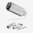 Lextek Matt Stainless Steel CP1 Exhaust 150mm with De-Cat Link Pipe for Yamaha MT-10 (16-24)