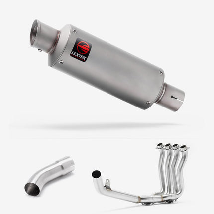 Lextek Stainless Steel GP1 Matt S/Steel GP Stubby Exhaust System 240mm