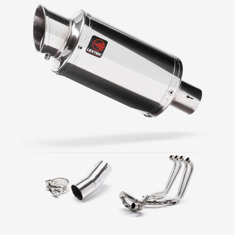 Lextek Stainless Steel YP4 Full Exhaust System for Honda CB1000R (18-24)