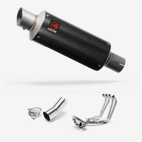 Lextek Stainless Steel GP8C Full Exhaust System for Honda CB1000R (18-24)