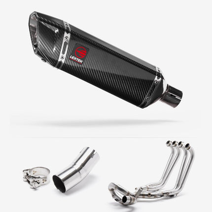 Lextek Carbon Fibre SP9C 300mm Exhaust System for Honda CB1000R (18-24)