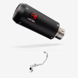 Lextek Stainless Steel CP9C Full Exhaust System for Lexmoto RSS 125 (22-24)