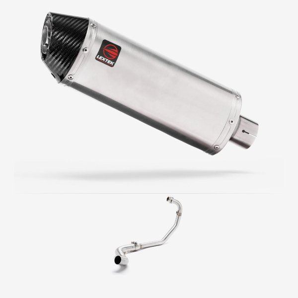 Lextek Stainless Steel RP2 Full Exhaust System for Lexmoto RSS 125 (22-24)