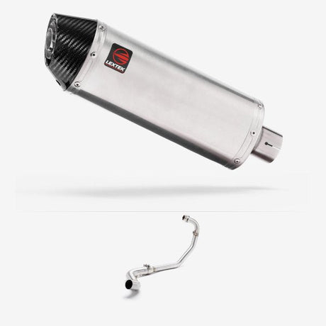 Lextek Stainless Steel RP2 Full Exhaust System for Lexmoto RSS 125 (22-24)