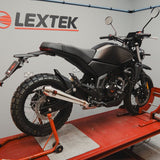 Lextek Stainless Steel AC1 Full Exhaust System for Lexmoto RSS 125 (22-24)