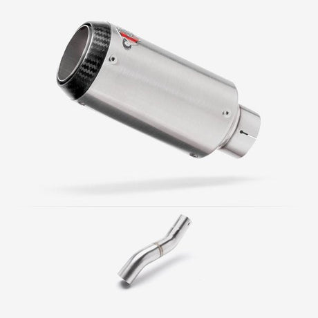Lextek Stainless Steel CP1 Exhaust 150mm for Honda CBR500R (22-24) with Link Pipe