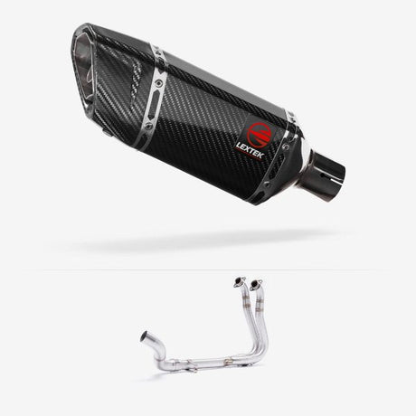 Lextek Stainless Steel SP11C Full Exhaust System for Suzuki GSX-8S (23-24)