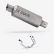 Lextek Stainless Steel GP1 Full Exhaust System for Yamaha  YZF-R7 (21-24) Pillion Mount