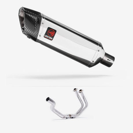 Lextek Stainless Steel SP4 Full Exhaust System for Yamaha  YZF-R7 (21-24) Pillion Mount