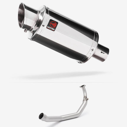 Lextek Stainless Steel YP4 Full Exhaust System for Yamaha YZF R125