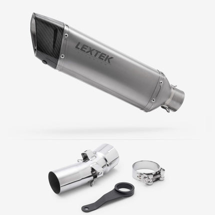 Lextek Titanium ST3 300mm Exhaust with Link Pipe for BMW R1250 GS 2019-2024