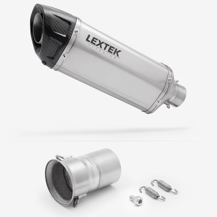 Lextek Titanium ST9 300mm Exhaust with Titanium Link Pipe for KTM 1290 Superduke GT 2021-2024