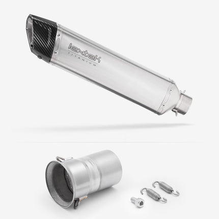 Lextek Titanium ST8 400mm Exhaust with Titanium Link Pipe for KTM 1290 Superduke GT 2021-2024
