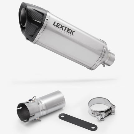 Lextek Titanium ST9 300mm Exhaust with Titanium Link Pipe for BMW R1300 GS 2023-2025