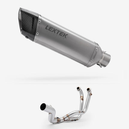 Lextek Titanium ST3 300mm Exhaust System for Aprilia RS660 2021-2023