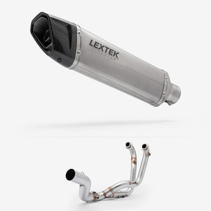 Lextek Titanium ST4 350mm Exhaust System for Aprilia RS660 2021-2023