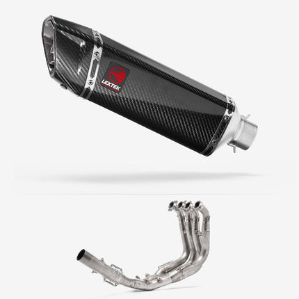 Lextek Titanium ST6C 300mm Exhaust System for BMW S1000 RR 2019-2022