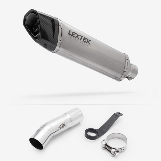 Lextek Titanium ST4 350mm with Link pipe for Bmw S1000XR  2020-2024
