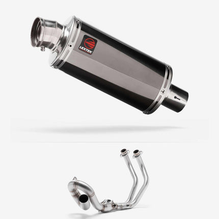 Lextek Dark Tint Stainless Steel OP16 250mm Low Level Exhaust System
