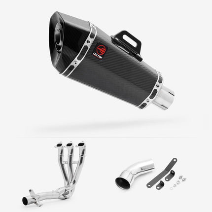 Lextek Carbon Fibre XP8C 210mm Full system for Triumph Speed Triple 1200 2021-2024