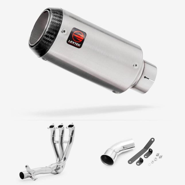 Lextek Stainless Steel CP1 150mm Full system for Triumph Speed Triple 1200 2021-2024