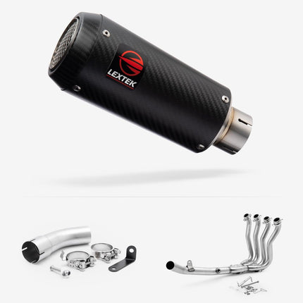 Lextek Carbon Fibre CP9C 180mm Full system for Suzuki GSX-S 1000 GT/GX 2021-2026
