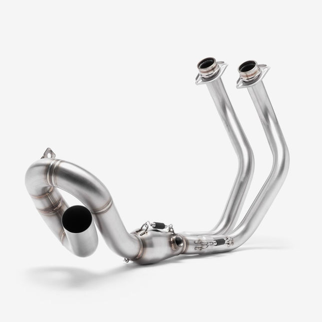 Lextek Stainless Steel Exhaust Header Low Level Exhaust System for Yamaha MT-07 Low level (14-24)