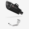 Lextek XP8C Carbon Fibre Exhaust System 210mm for Suzuki GSXR 1000 (17-