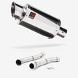 Lextek YP4 S/Steel Stubby Exhaust 200mm with Link Pipe for KTM 690 Duke (12-15)