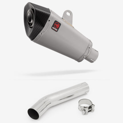 Lextek Matt Stainless Steel XP10 210mm Exhaust with Link Pipe for Honda CB1300 (03-14)