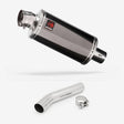 Lextek OP16 Dark Tint Stainless Exhaust 250mm with Link Pipe for Honda CB1300 (03-14)