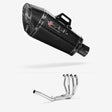 Lextek XP8C Carbon Fibre Exhaust System 210mm for Suzuki GSX 1300 R Hayabusa (99-07)