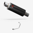 Lextek GP8C Carbon Fibre GP Stubby Exhaust System 240mm for Lexmoto Valiant 125
