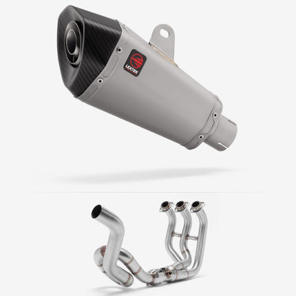 Lextek Matt Stainless Steel XP10 210mm High Level Exhaust System
