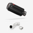 Lextek CP8C Full Carbon Exhaust System 150mm for Kawasaki Z900 (17-19)