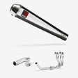 Lextek AC1 Polished Classic Exhaust System 350mm for Suzuki GSXR 600/750 (11>)