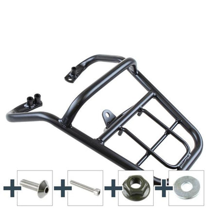 Luggage rack and bolts