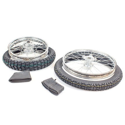 Chrome Off Road Wheel Set Silver