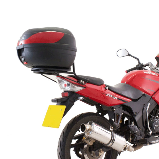 Lextek Luggage Box 32Litre with Luggage Rack for Honda CBR125 CBR 125 (04-10)