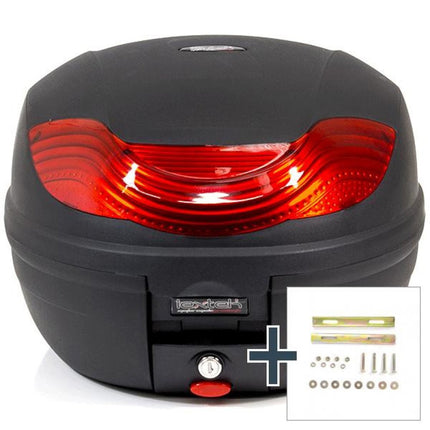 Lextek Luggage Box 32Litre with Fitting Kit for Lexmoto Milano 50/125