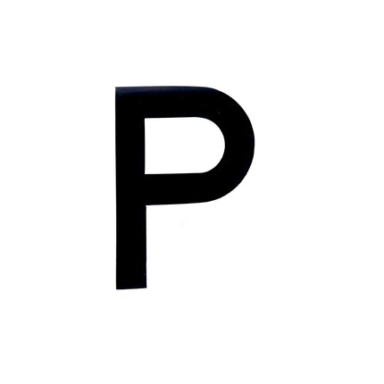 Number Plate Digits Big P Each